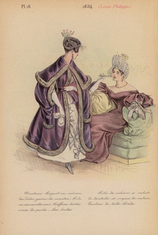 Franse mode: 1834, Louis-Philippe door Louis Colas