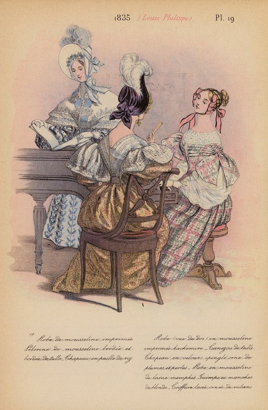 Franse mode: 1835, Louis-Philippe door Louis Colas