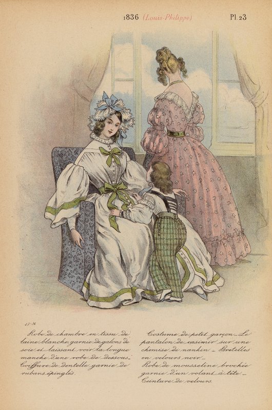 Franse mode: 1836, Louis-Philippe door Louis Colas
