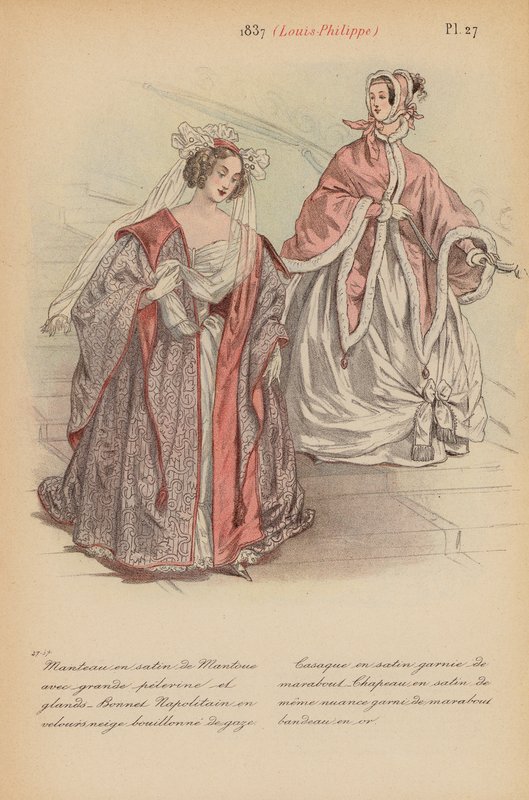 Franse mode: 1837, Louis-Philippe door Louis Colas