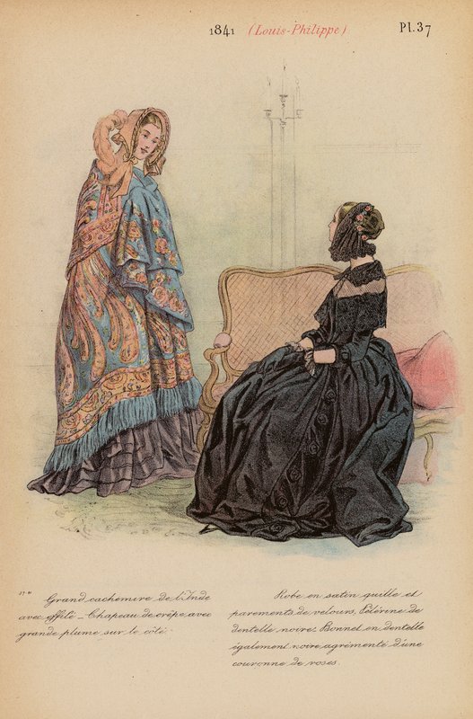Franse mode: 1841, Louis-Philippe door Louis Colas