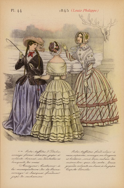 Franse mode: 1845, Louis-Philippe door Louis Colas