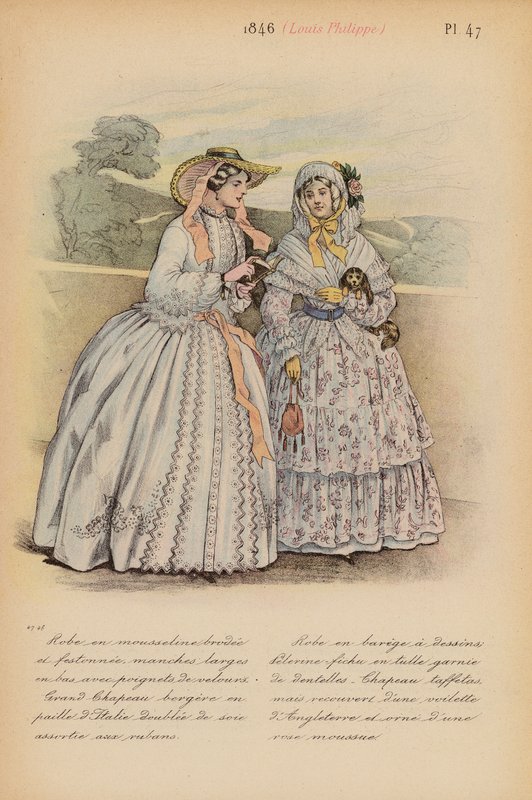 Franse mode: 1846, Louis-Philippe door Louis Colas