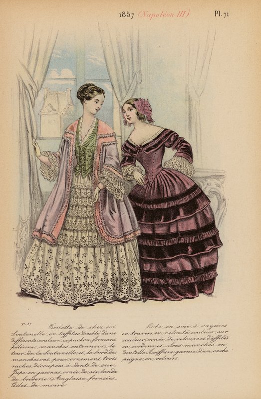Franse mode: 1857, Napoleon III door Louis Colas
