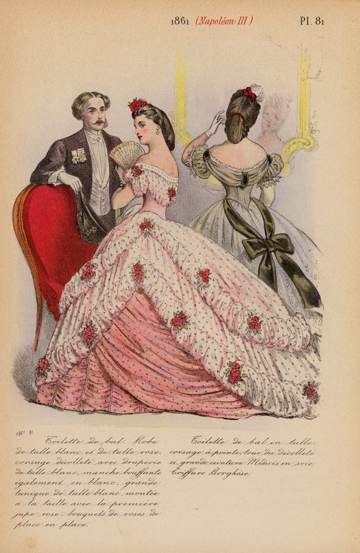Franse mode: 1861, Napoleon III door Louis Colas