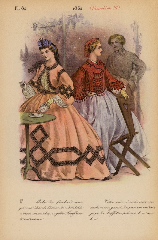 Franse mode: 1862, Napoleon III door Louis Colas