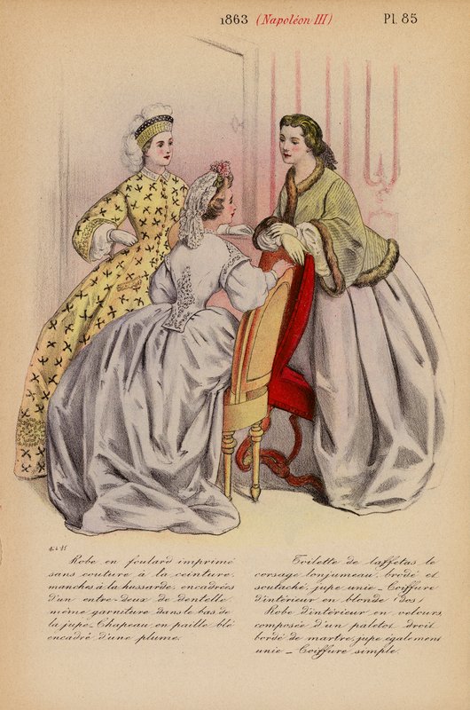 Franse mode: 1863, Napoleon III door Louis Colas