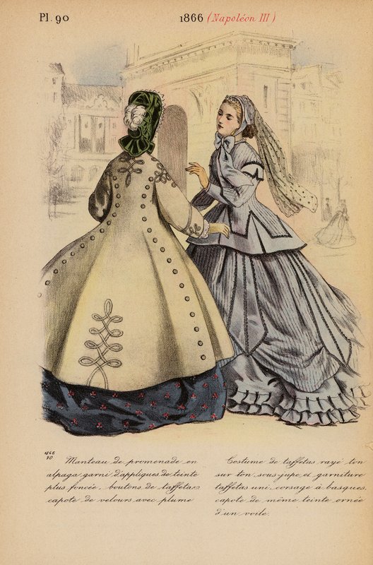 Franse mode: 1866, Napoleon III door Louis Colas