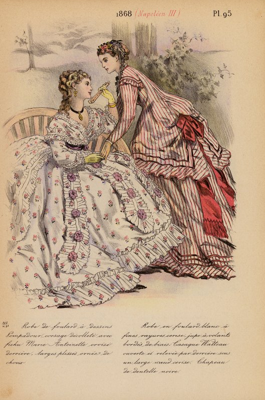 Franse mode: 1868, Napoleon III door Louis Colas