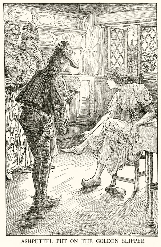 Assepoester door Louis John Rhead