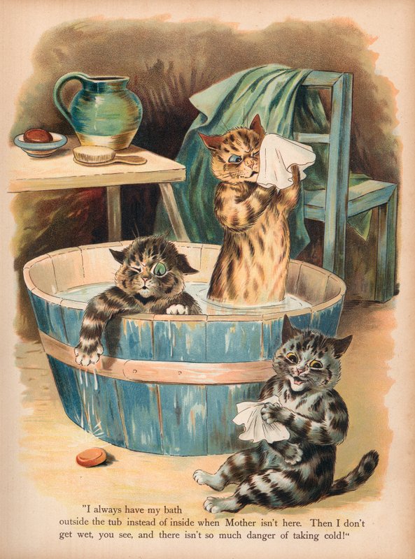 Louis Wain Katten door Louis Wain