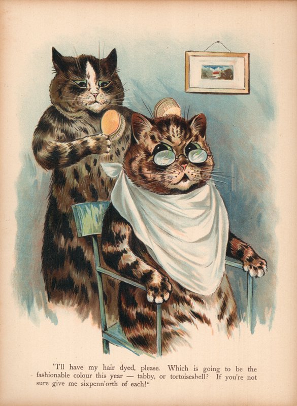 Louis Wain katten door Louis Wain