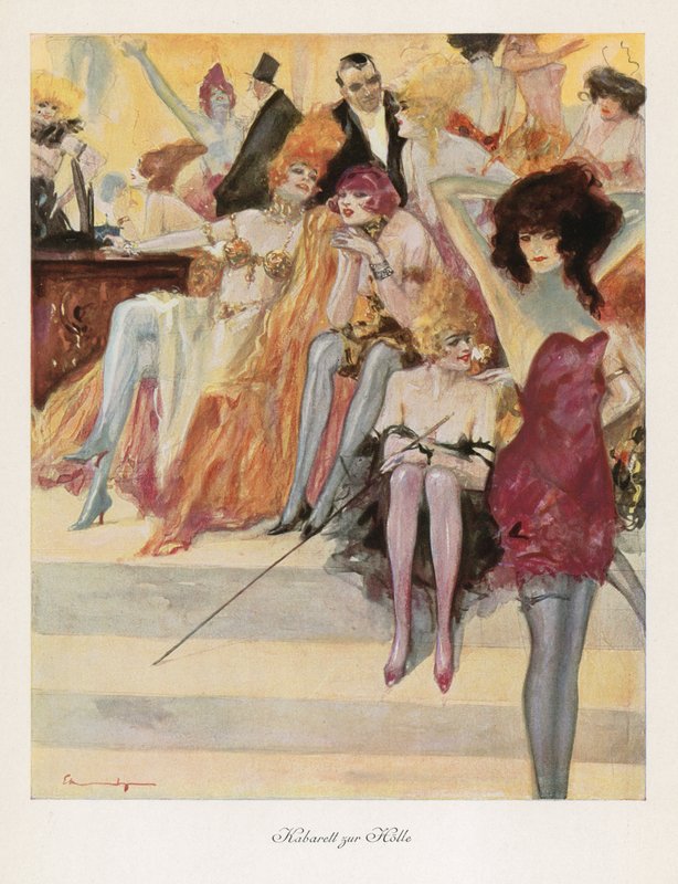 Cabaret in de hel door Ludwig Lutz Ehrenberger