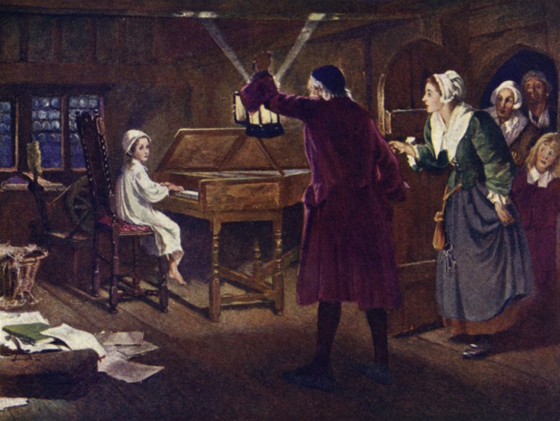 Het kind Handel door Margaret Isabel Dicksee