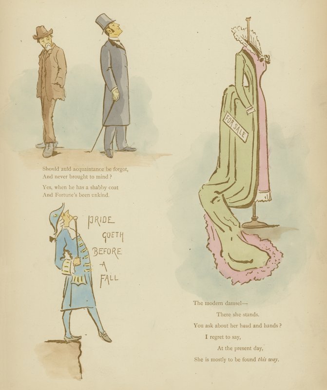 Pagina uit De Satiren van Cynicus door Martin Cynicus Anderson