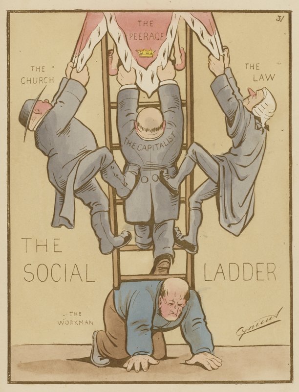 De Sociale Ladder door Martin Cynicus Anderson
