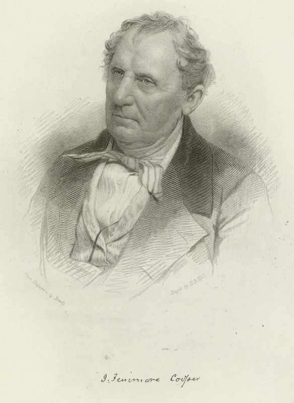 James Fenimore Cooper door Mathew B. Brady