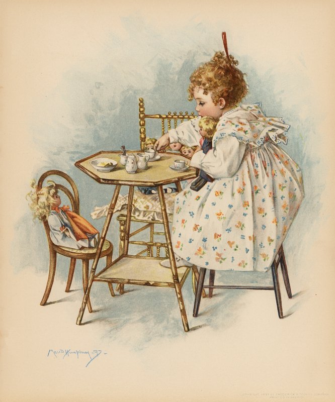 Moederlijke zorgen door Maud Humphrey