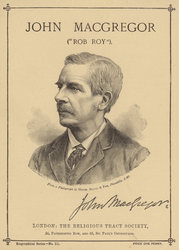 Portret van John MacGregor door Maull and Fox
