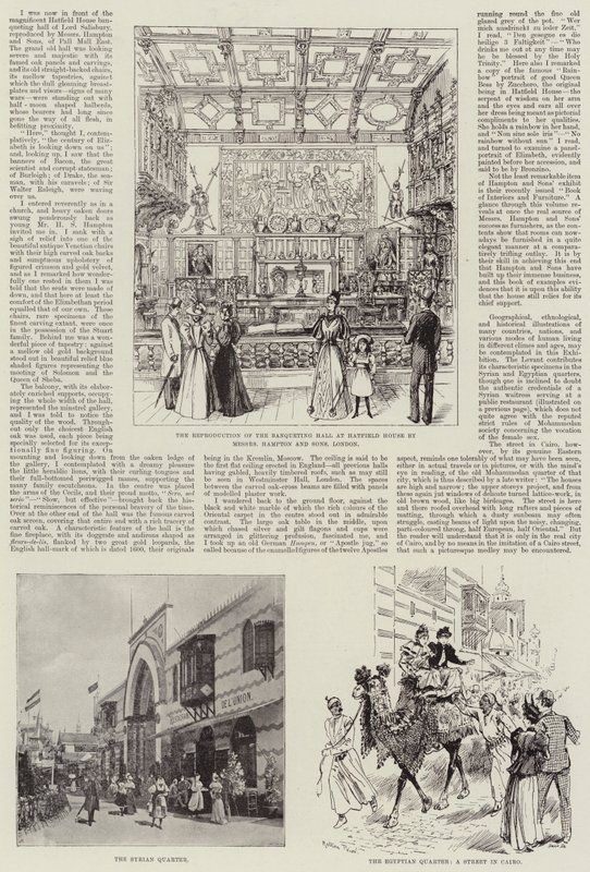 Antwerpse Internationale Tentoonstelling 1894 door Melton Prior
