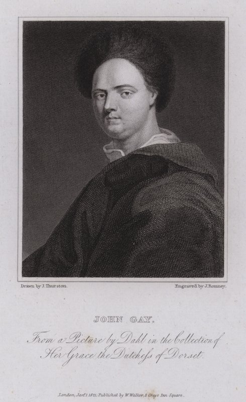 John Gay, Engelse dichter en toneelschrijver door Michael Dahl
