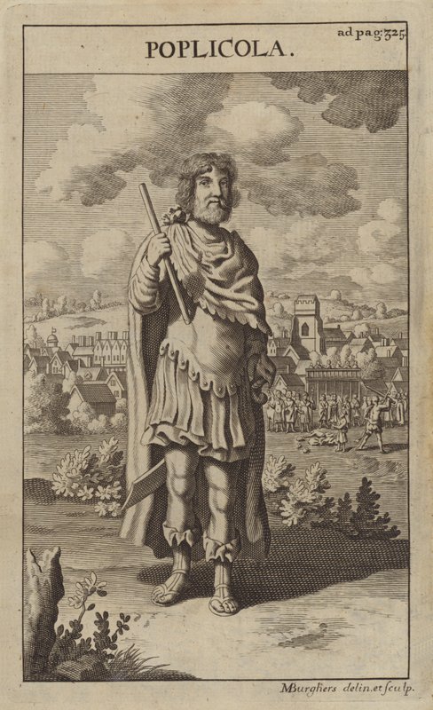 Publius Valerius Publicola, Romeins consul door Michael Burghers