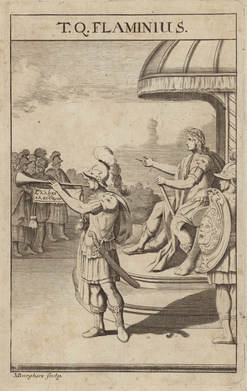 Titus Quinctius Flamininus, Romeins generaal door Michael Burghers