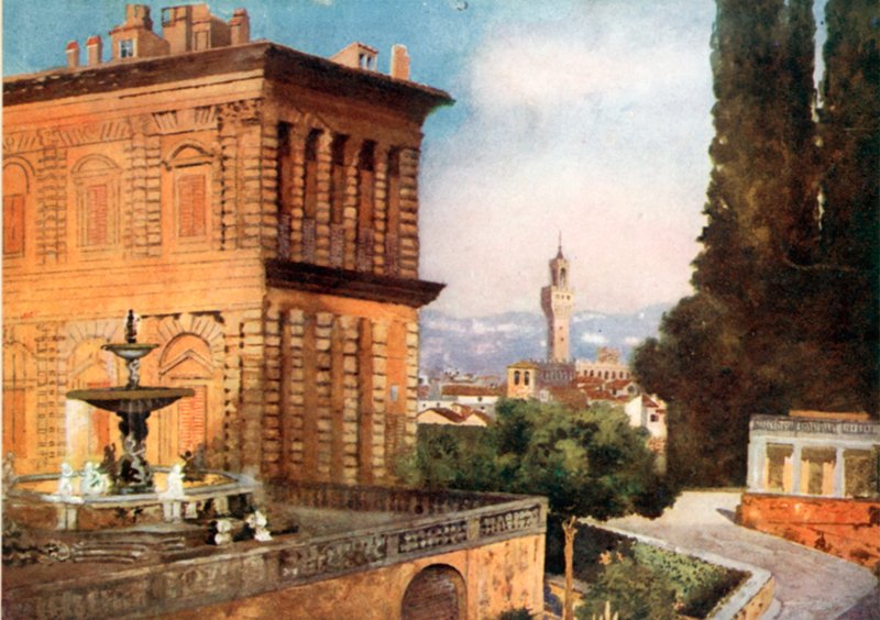 Boboli-tuinen, Florence door Mima Nixon
