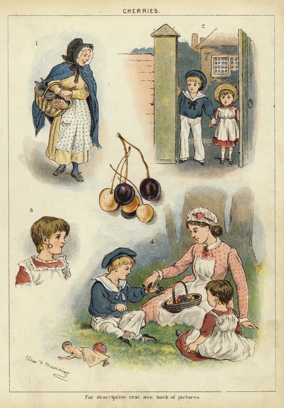 Kersen door Miss Eliza F. Manning