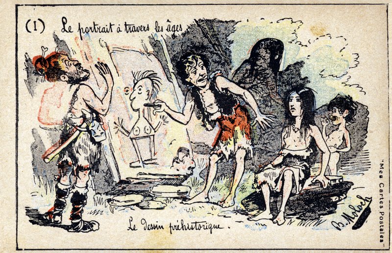 Prehistorische kunst door Moloch