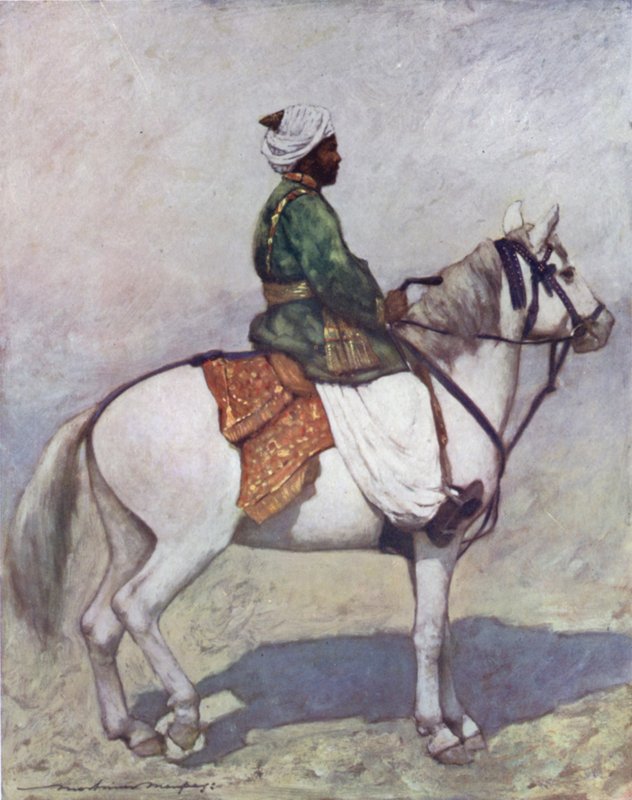Een Pathan Ruiter door Mortimer Ludington Menpes