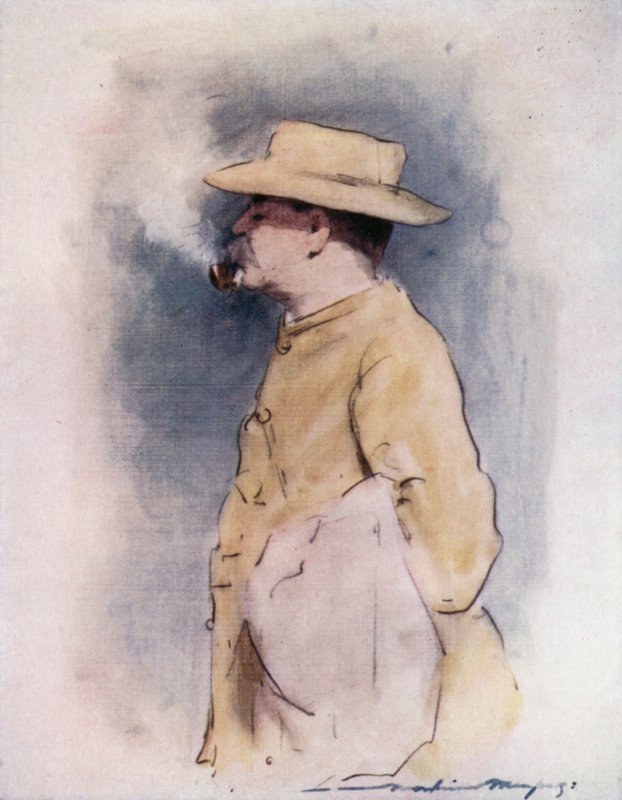 Rudyard Kipling door Mortimer Ludington Menpes