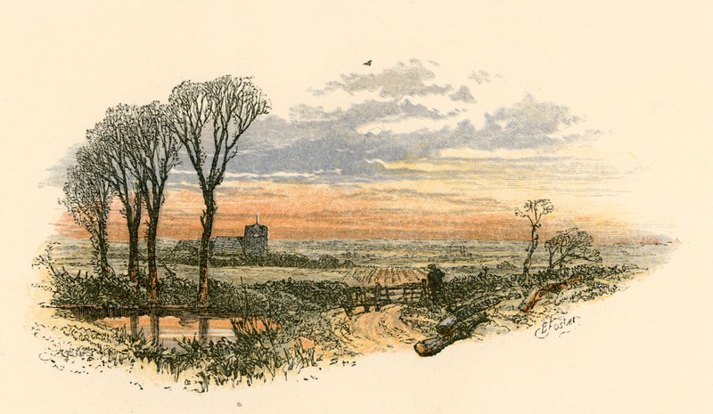 Zondagavondwandeling door Myles Birket Foster