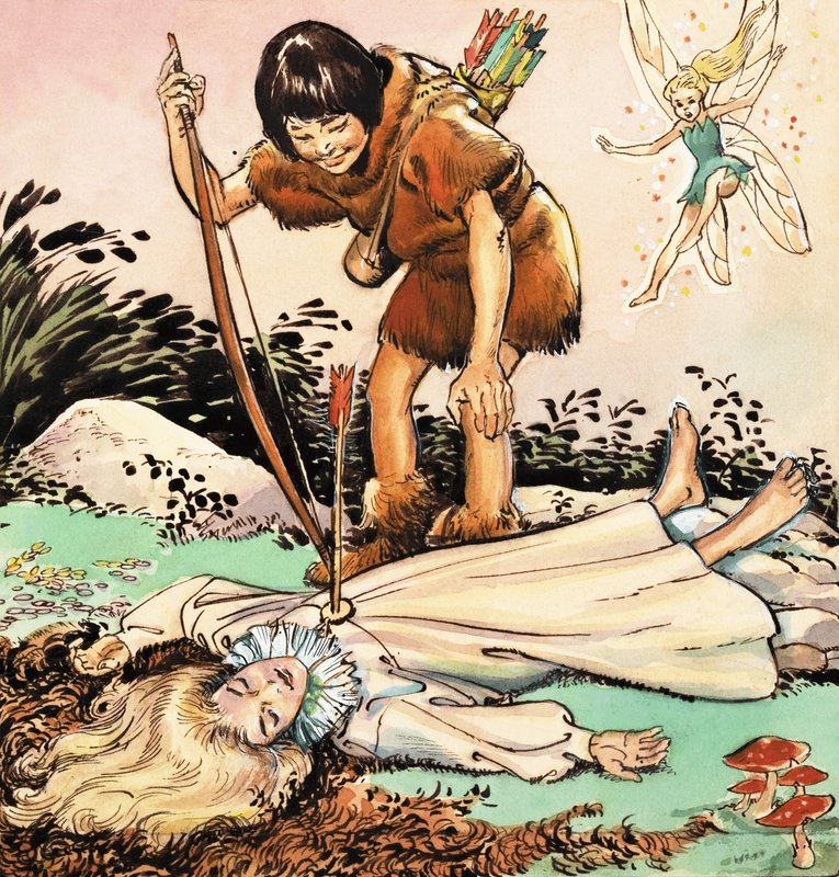 Peter Pan en Wendy door Nadir Quinto