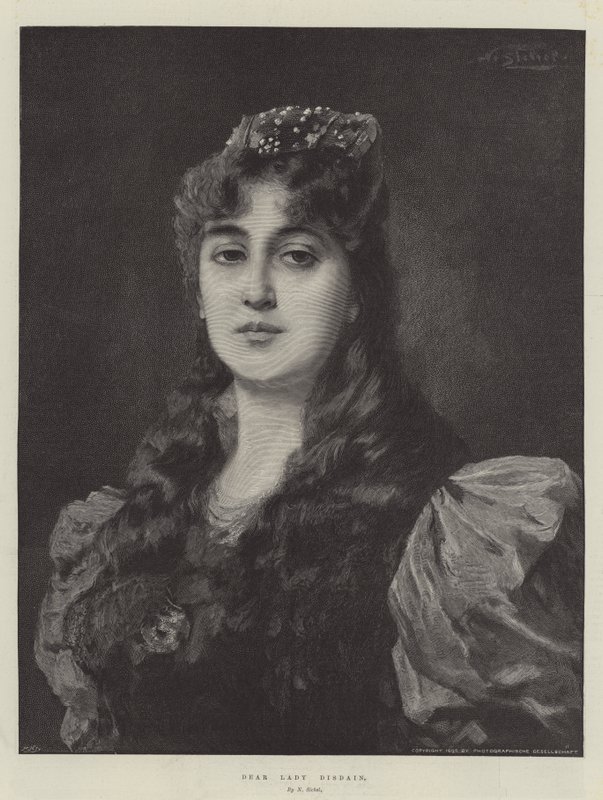 Beste Dame Minachting door Nathaniel Sichel