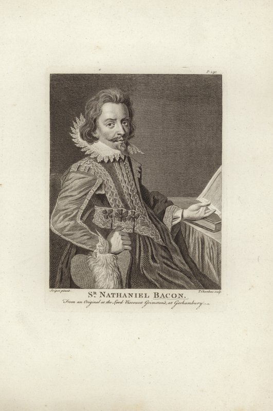 Sir Nathaniel Bacon, amateur schilder door Nathaniel Bacon