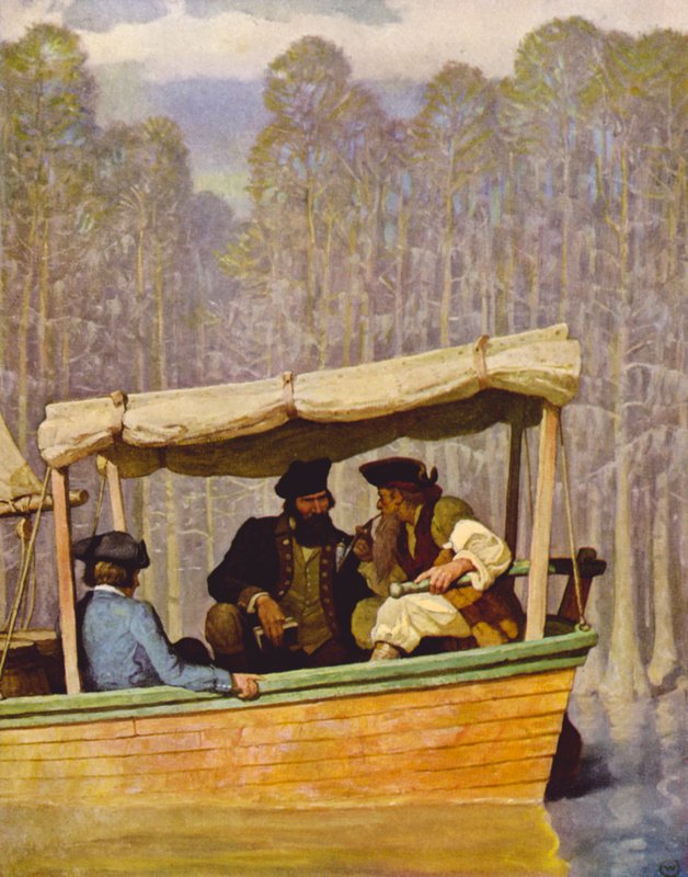 Kapitein Flood door Newell Convers Wyeth