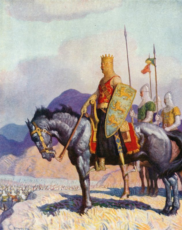 Koning Edward door Newell Convers Wyeth
