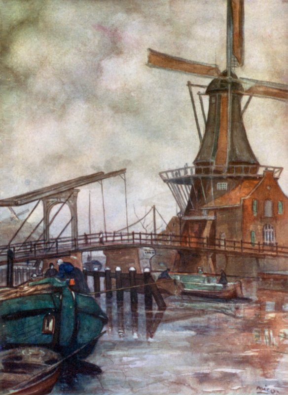 Molen de Adrian, Haarlem door Nico Jungman