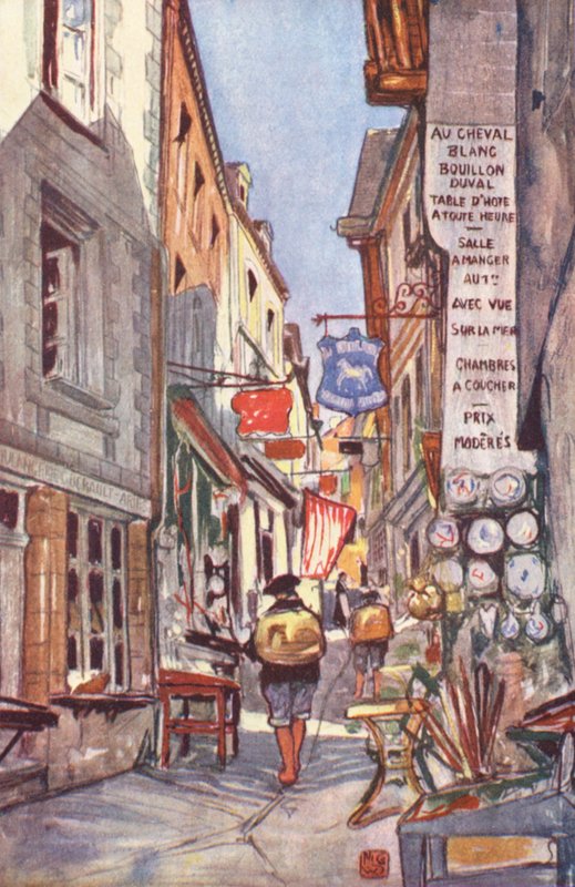 De Straat, Mont St Michel door Nico Jungmann