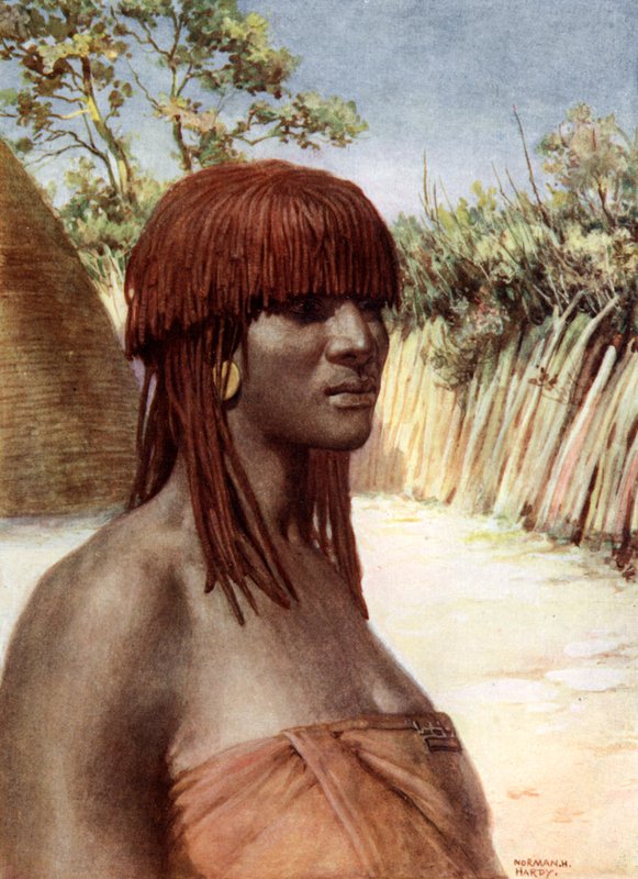Pondo Meisje: Zuid-Afrika door Norman Hardy