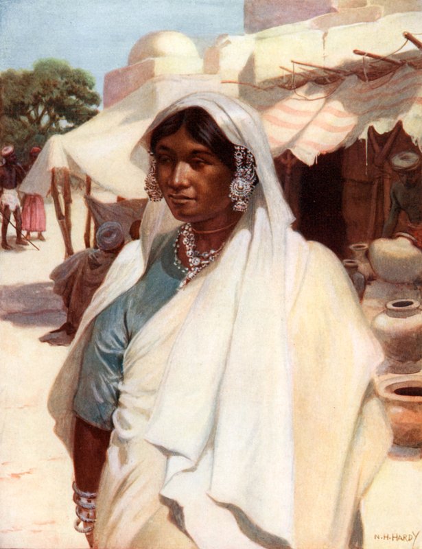 Vrouw uit Oost-India door Norman Hardy