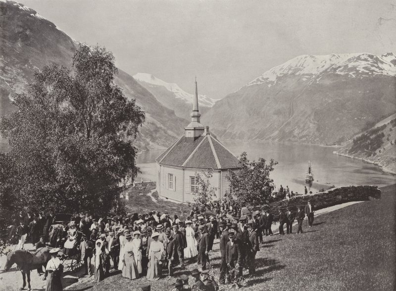 Merok, Geiranger door Norwegian Photographer