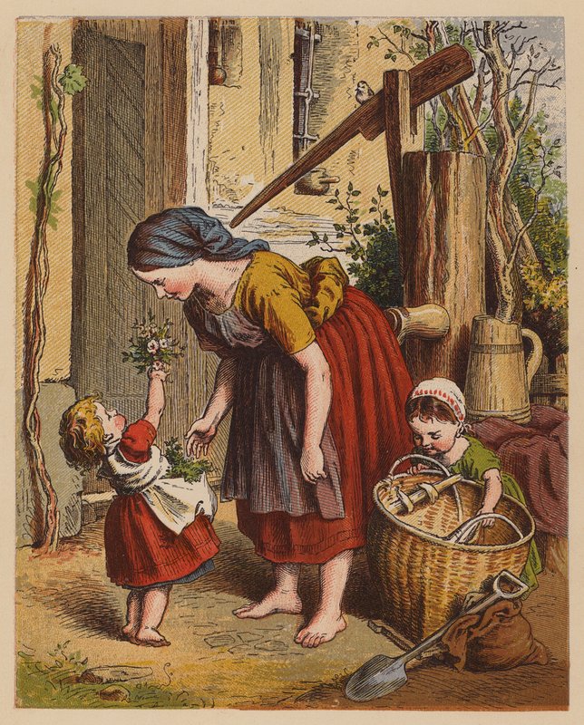 Zomerbloemen door Oskar Pletsch