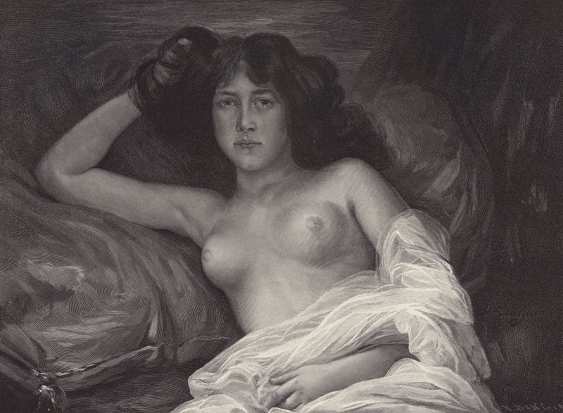 Sfinx door Otto Theodor Gustav Lingner