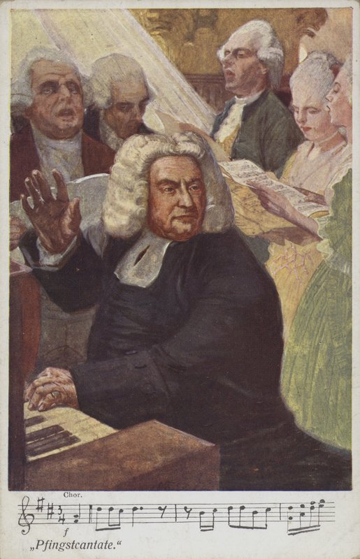 Johann Sebastian Bach door Otto Friedrich