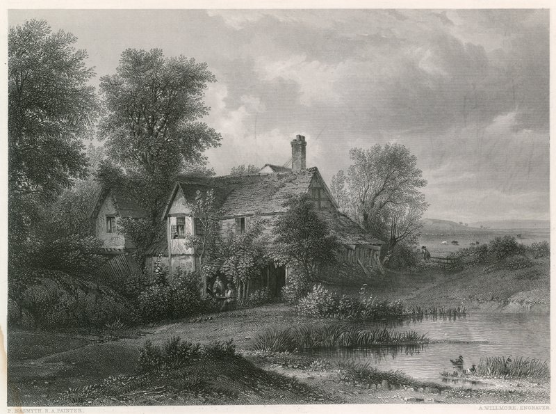 In oud Hyde Park, Londen door Patrick Nasmyth
