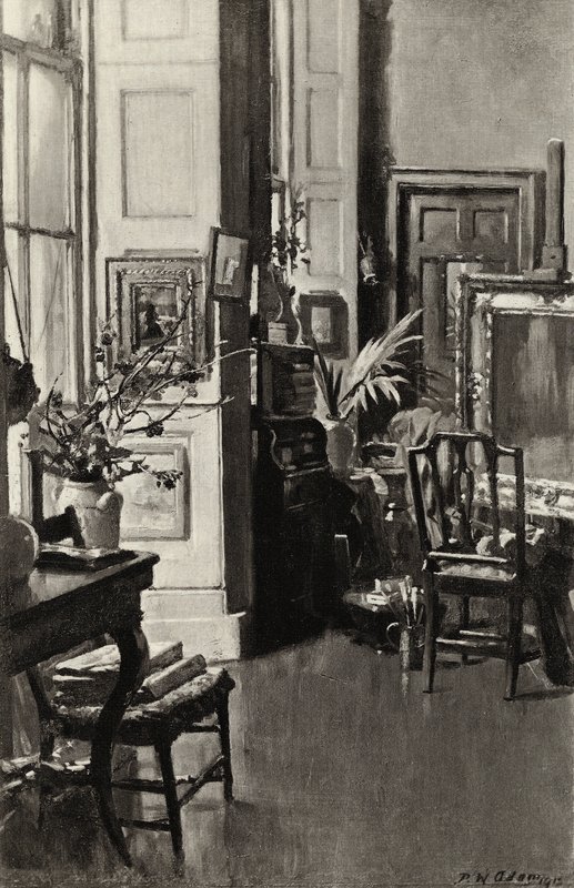 Atelier van Miss Paterson door Patrick William Adam