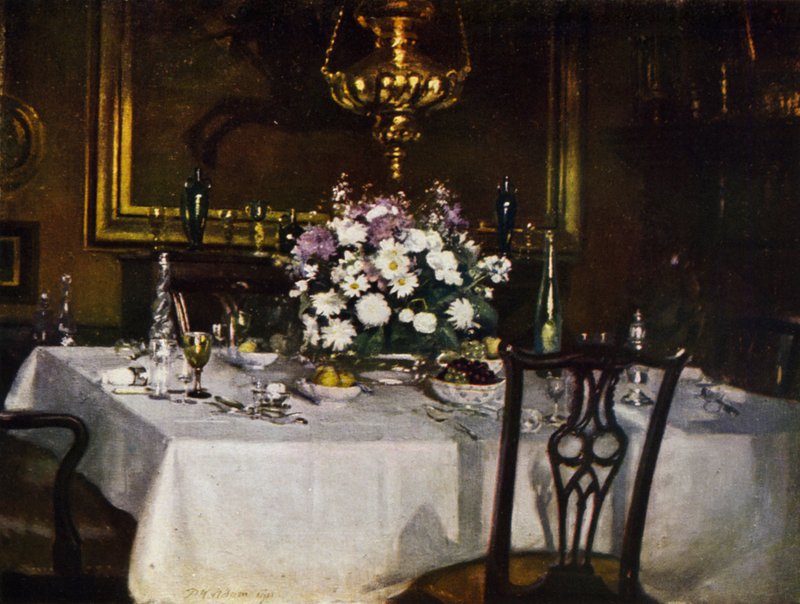 De eettafel, Ardilea door Patrick William Adam