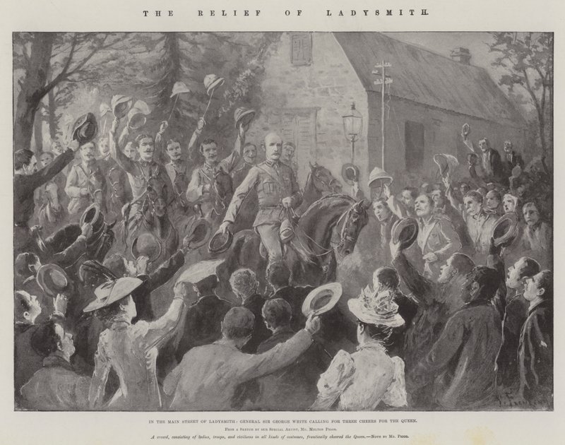 De Bevrijding van Ladysmith door Paul Frenzeny